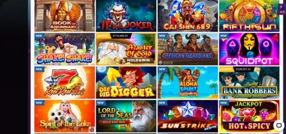 Playamo Casino slot machines
