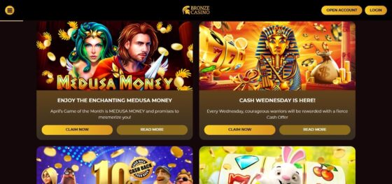 Bronze Casino Bonussen