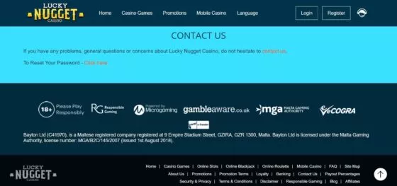 Ondersteuning contacten