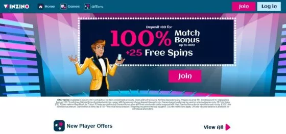 Officiële website van het Winzino Casino