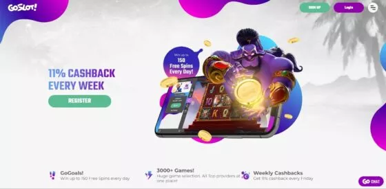 Officiële website van het GoSlot Casino
