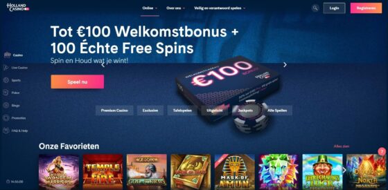 Officiële website van het Holland Casino