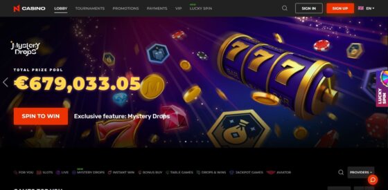 Officiële website van het N1 Casino