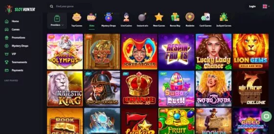 Slot Hunter Casino gokkasten