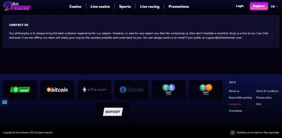 Ondersteuning contacten