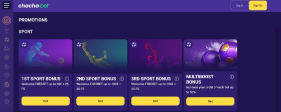 Chachabet Sport Bonus