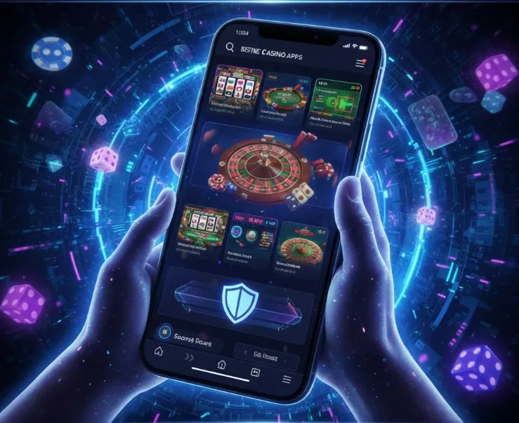 Illustratie van iPhone-casino's