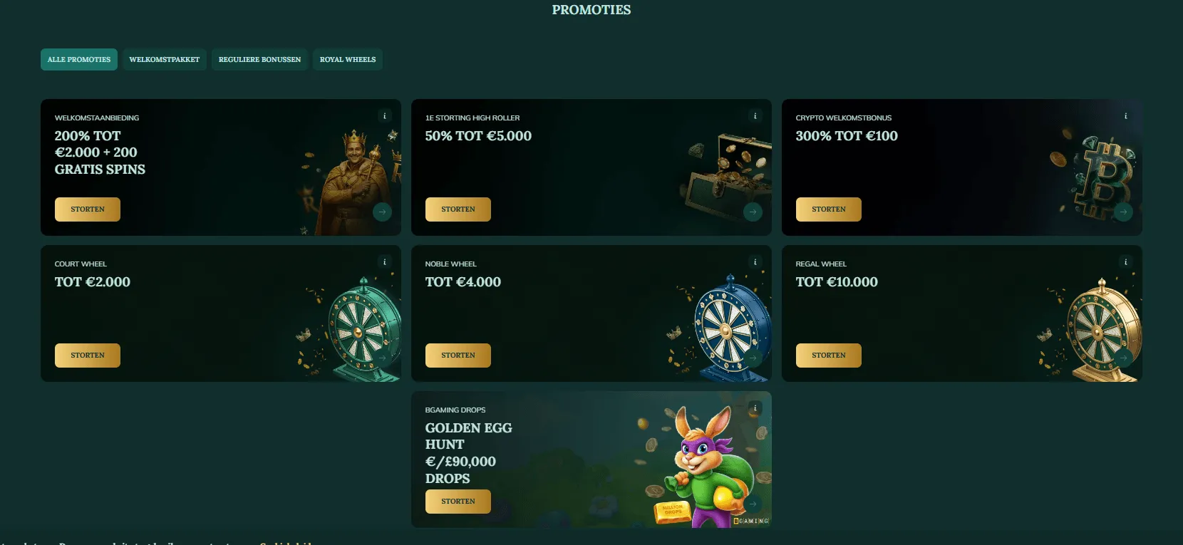 Royalen Casino Bonussen