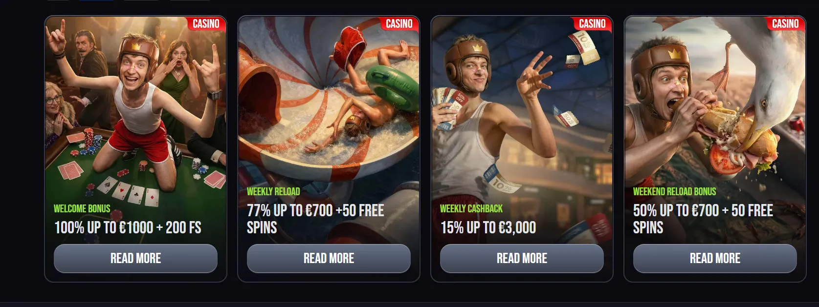 slimking bonuses